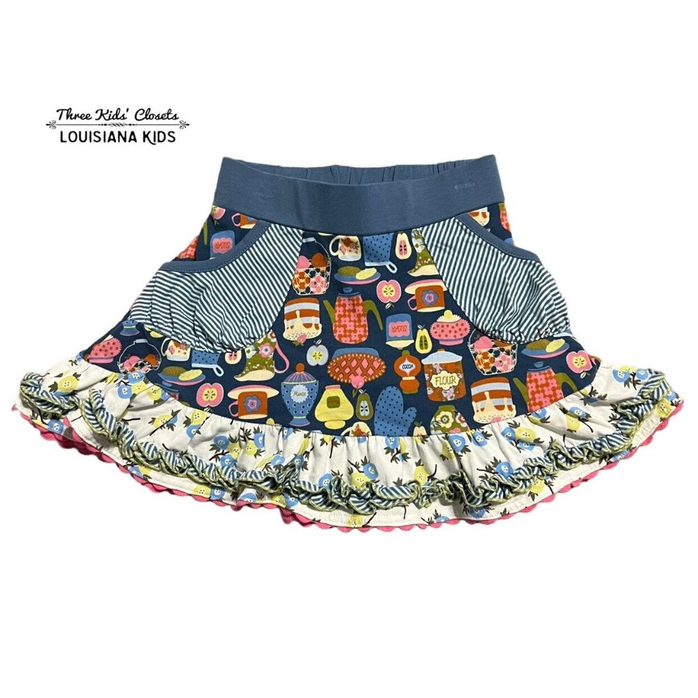 Matilda Jane 4Y or 8Y Make Believe Flair For The Dramatic Tea Cup Skirt